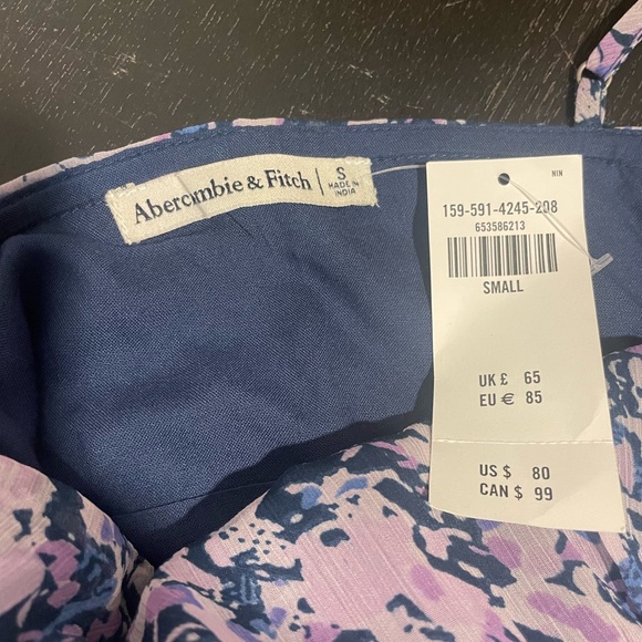 Abercrombie Mini Drop Waist Ruffle Dress - Picture 5 of 5